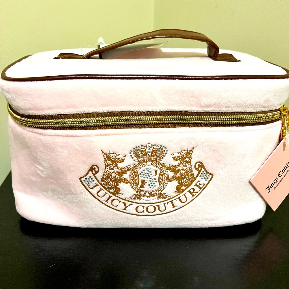 Juicy Couture Velour Cosmetic Bag